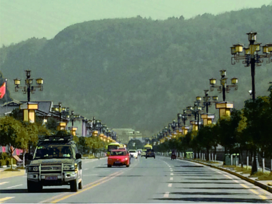武陵源路燈廣告基本情況